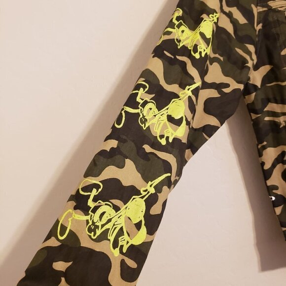 Lifted Anchors Starlight Cotton Blend Camo Jacket size S NWT - Picture 8 of 15